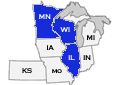 MetalPro Sales provides representation in the highlighted states